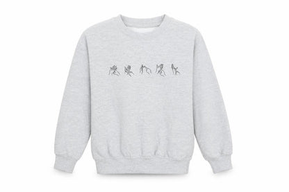 Preworn Boys Grey   Pullover Jumper One Size  - DEAF IDENTITY