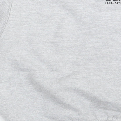 Preworn Boys Grey   Pullover Jumper One Size  - DEAF IDENTITY