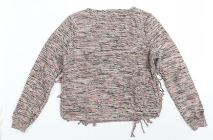 Womens UK Size 12 M&S Pink Pullover Jumper
