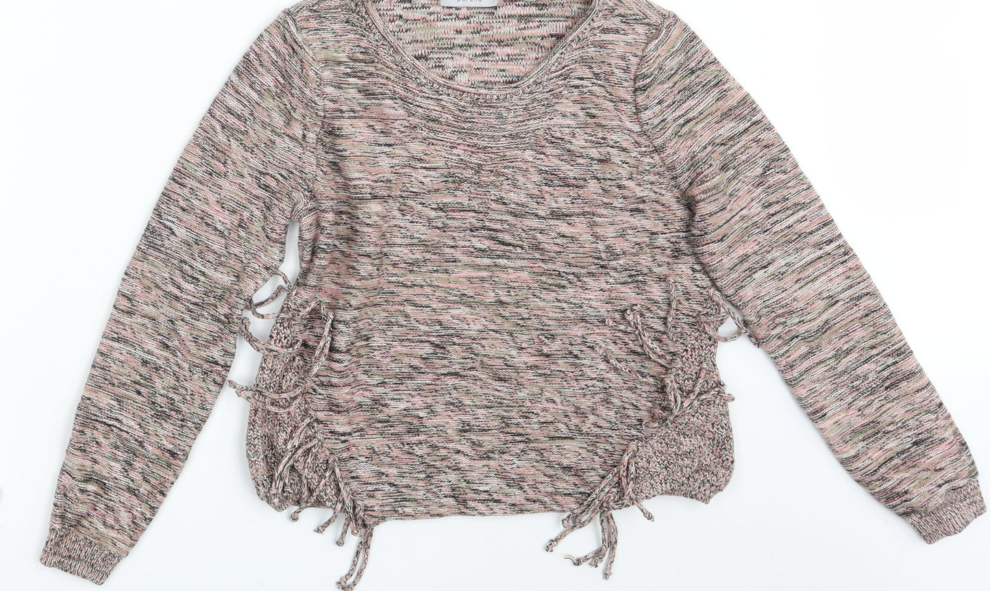 Womens UK Size 12 M&S Pink Pullover Jumper