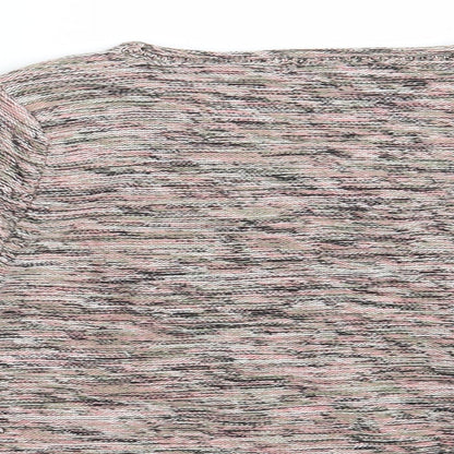Womens UK Size 12 M&S Pink Pullover Jumper