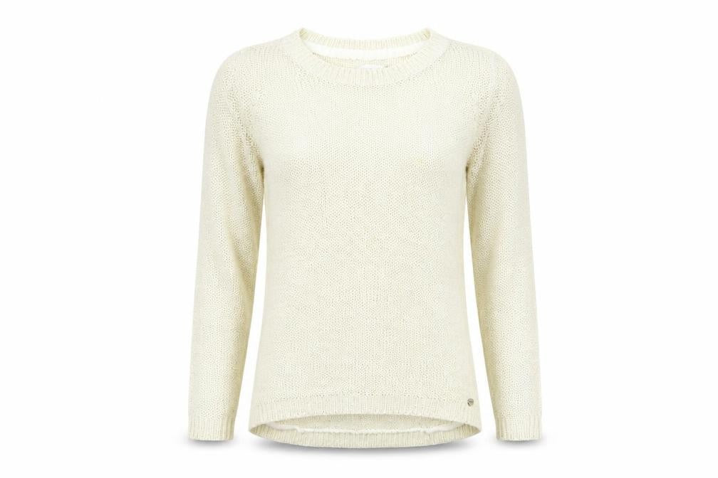Womens UK Size L Only Beige Pullover Jumper