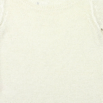 Womens UK Size L Only Beige Pullover Jumper