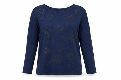 Womens UK Size 10 TU Blue Pullover Jumper