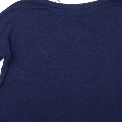 TU Womens Blue  Knit Pullover Jumper Size 10