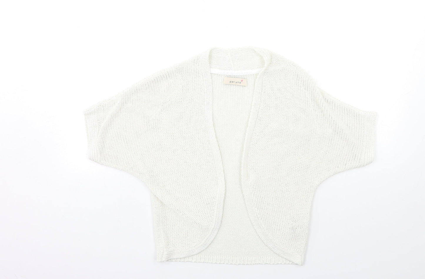 Womens UK Size 8 Per Una Beige Cardigan Jumper