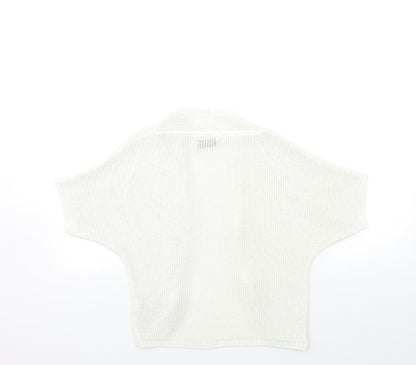 Womens UK Size 8 Per Una Beige Cardigan Jumper
