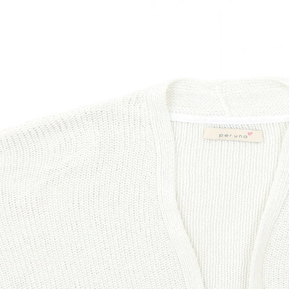 Womens UK Size 8 Per Una Beige Cardigan Jumper