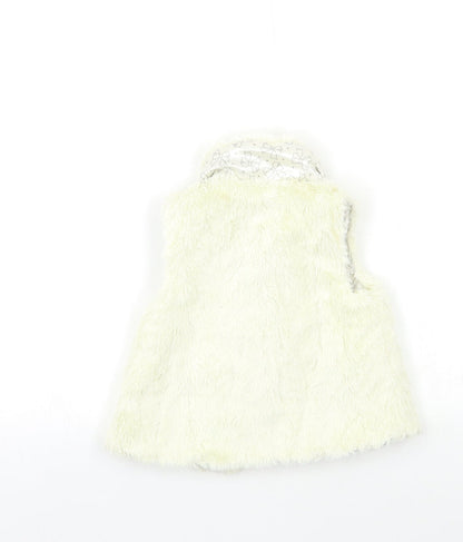 Matalan Baby White   Jacket  Size 12 Months