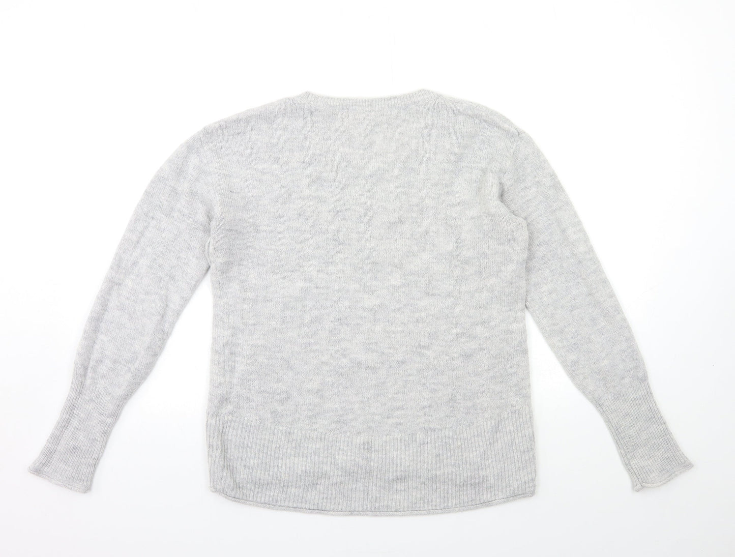 Womens UK Size M H&M Grey Pullover Jumper
