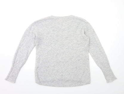 Womens UK Size M H&M Grey Pullover Jumper