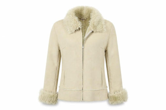 Papaya Womens Beige   Overcoat Coat Size 14