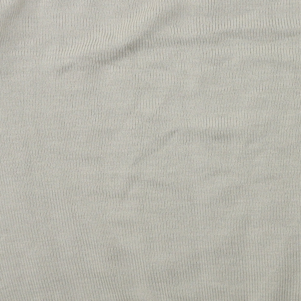 EWM Mens Grey  Knit Pullover Jumper Size L