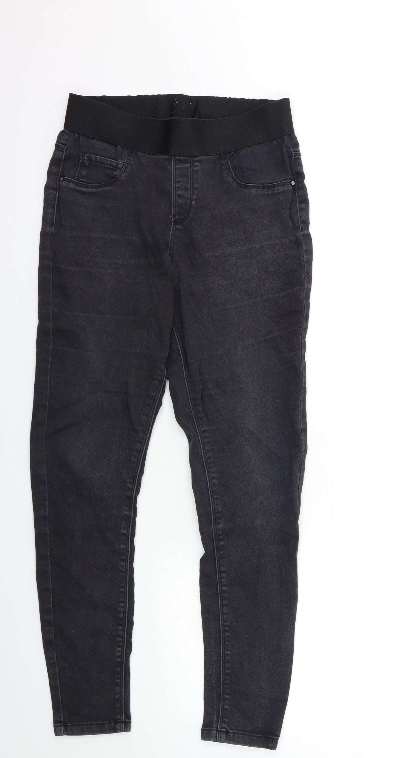 Womens UK Size 26 in Preworn Regular Fit Jegging Black Jeans