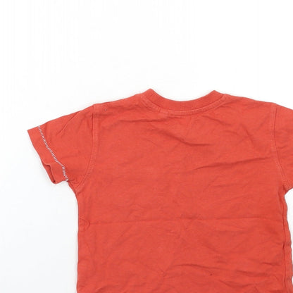 NEXT Baby Orange   Basic T-Shirt Size 9-12 Months