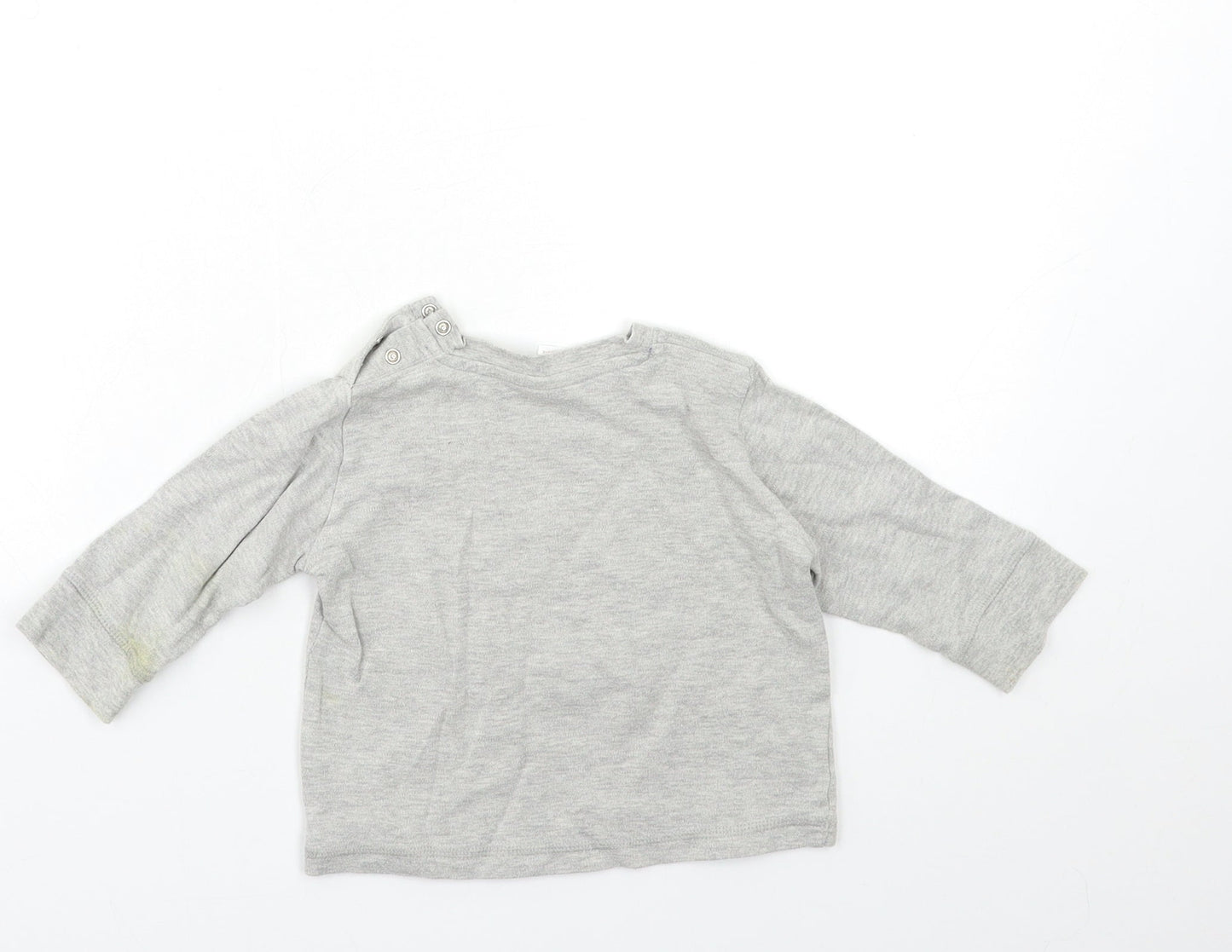 NEXT Baby Grey   Basic T-Shirt Size 6-9 Months