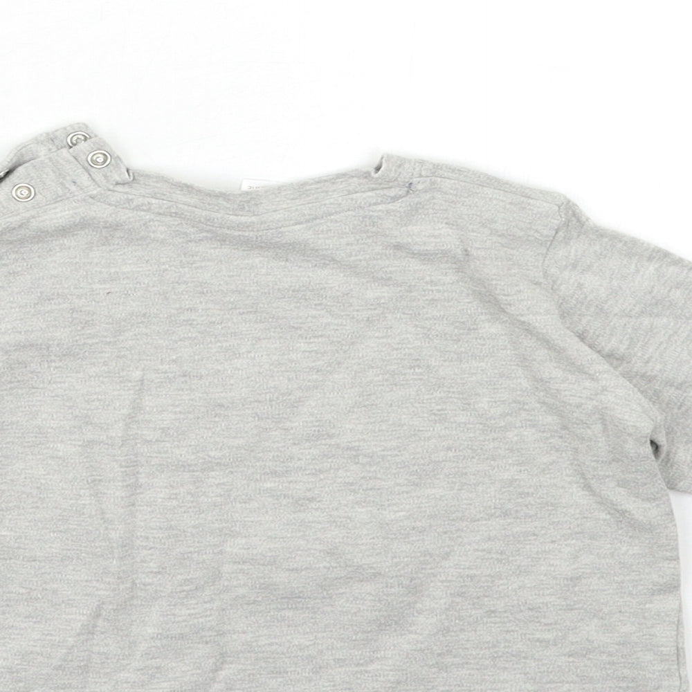 NEXT Baby Grey   Basic T-Shirt Size 6-9 Months