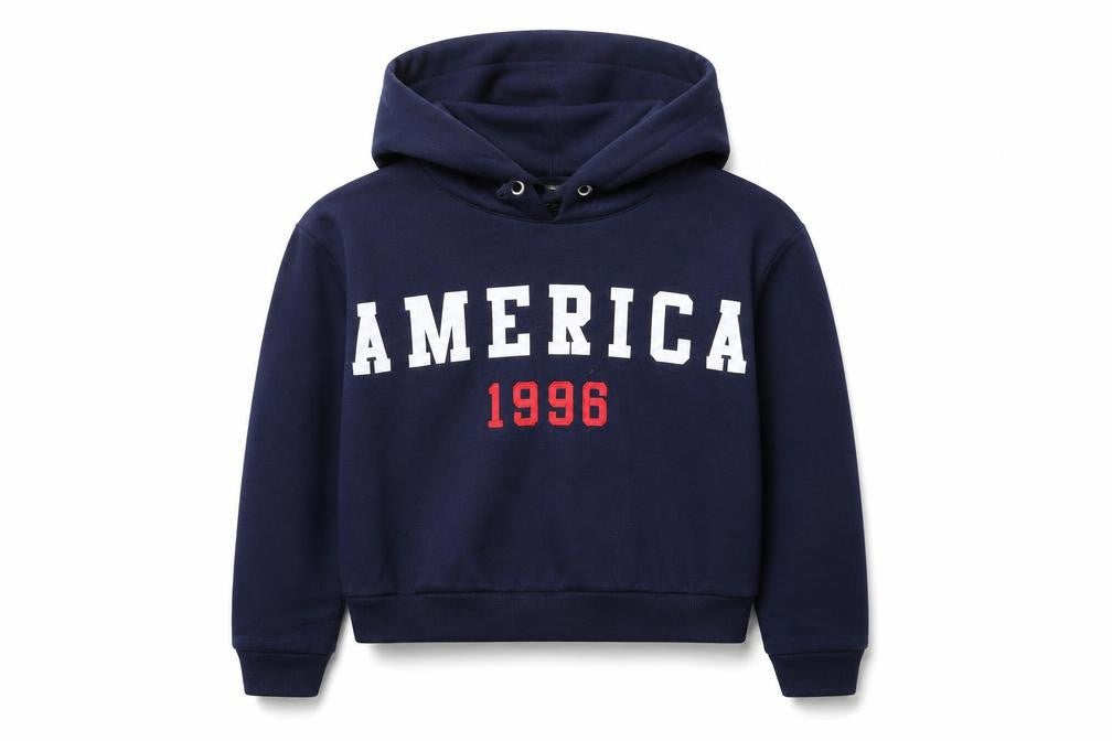 New Look Girls Blue   Pullover Hoodie Size 12 Years