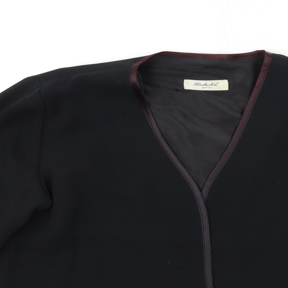 Womens UK Size 12 Berkertex Black Jacket