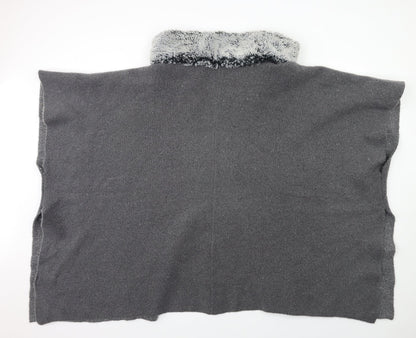 Womens UK Size One Size Marks and Spencer Grey Cardigan Jumper