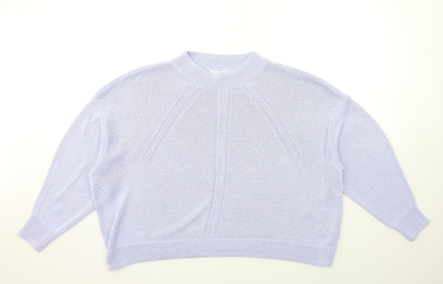Womens UK Size XL Per Una Blue Pullover Jumper
