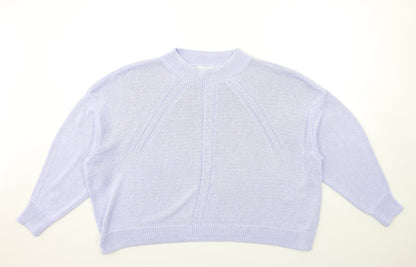 Womens UK Size XL Per Una Blue Pullover Jumper