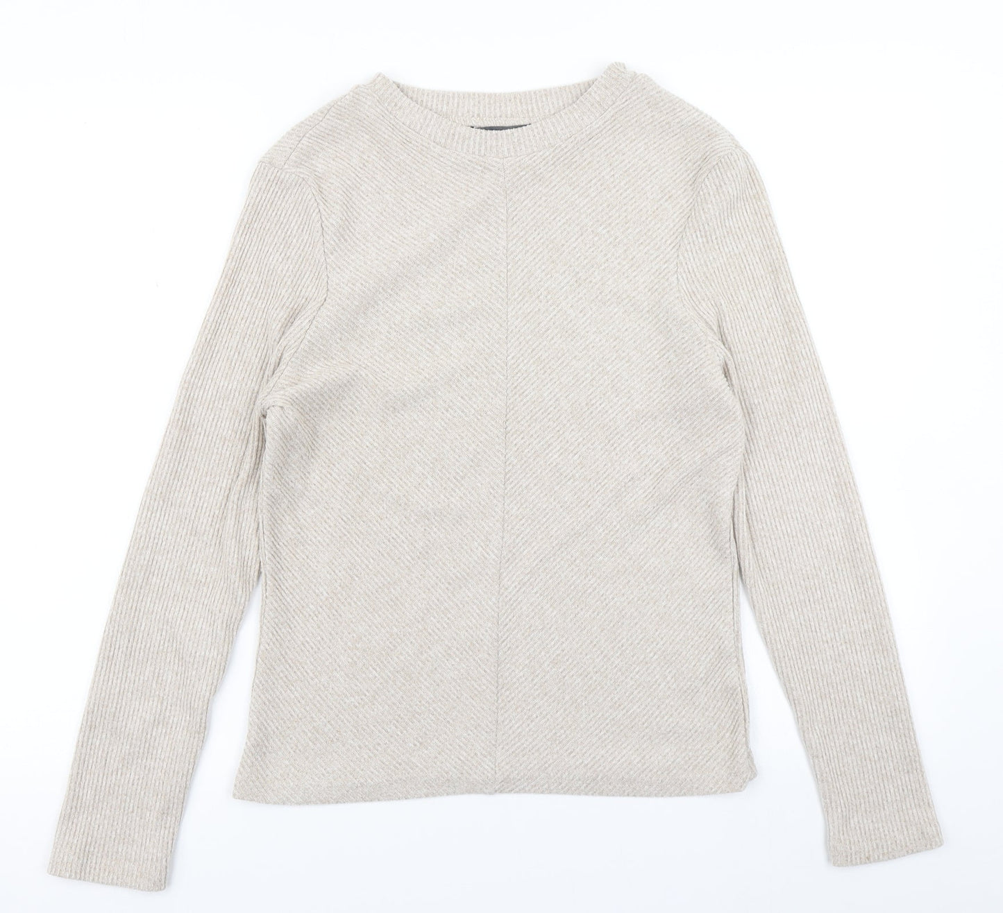 Primark Womens Beige   Basic T-Shirt Size L