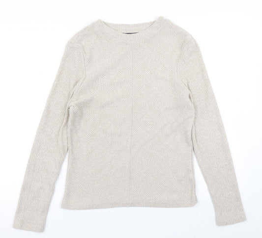 Primark Womens Beige   Basic T-Shirt Size L