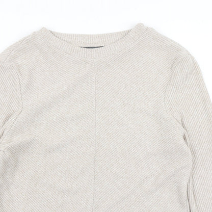 Primark Womens Beige   Basic T-Shirt Size L