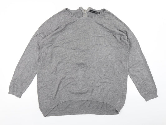 Womens UK Size M Atmosphere Grey Basic T-Shirt