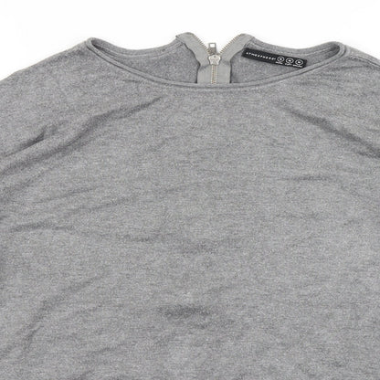 Womens UK Size M Atmosphere Grey Basic T-Shirt