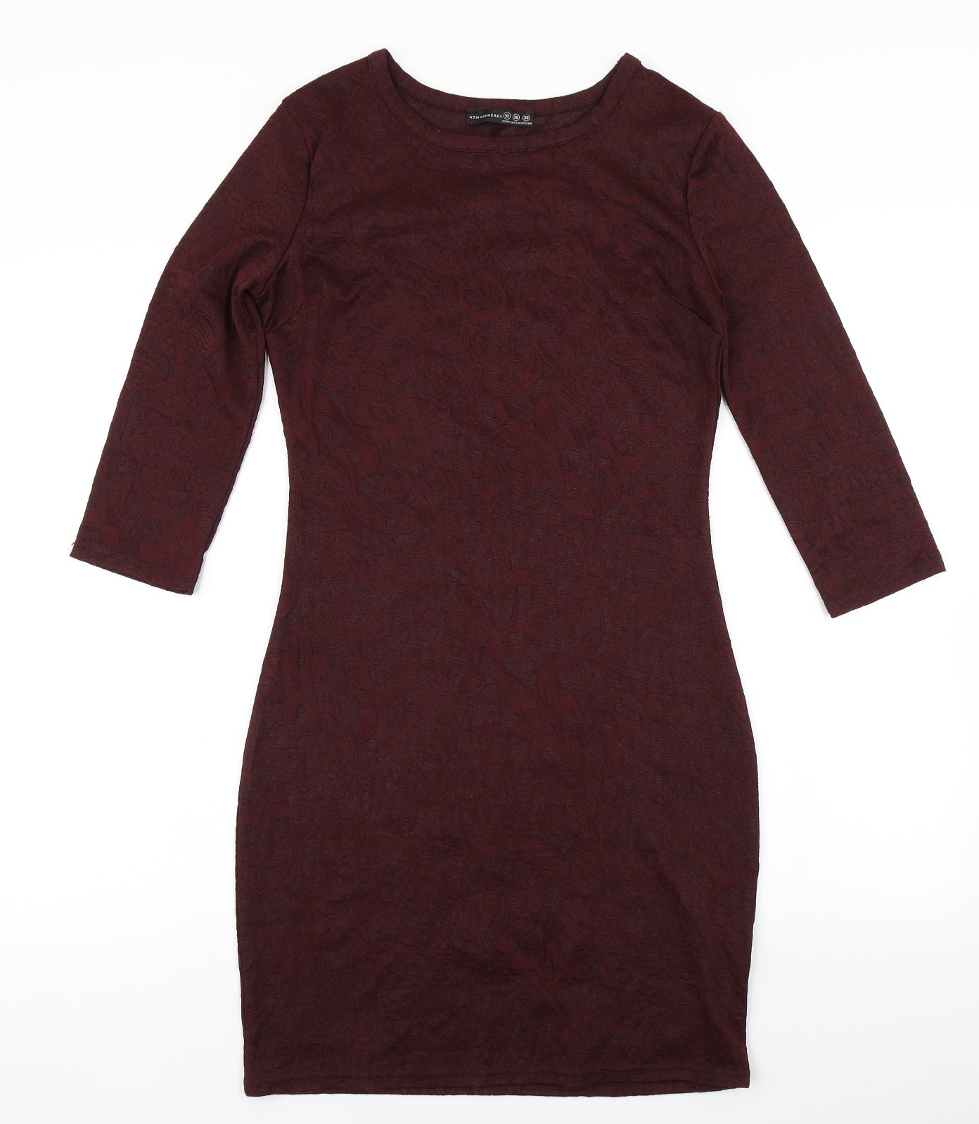 Atmosphere Womens Purple Floral  Bodycon  Size 10