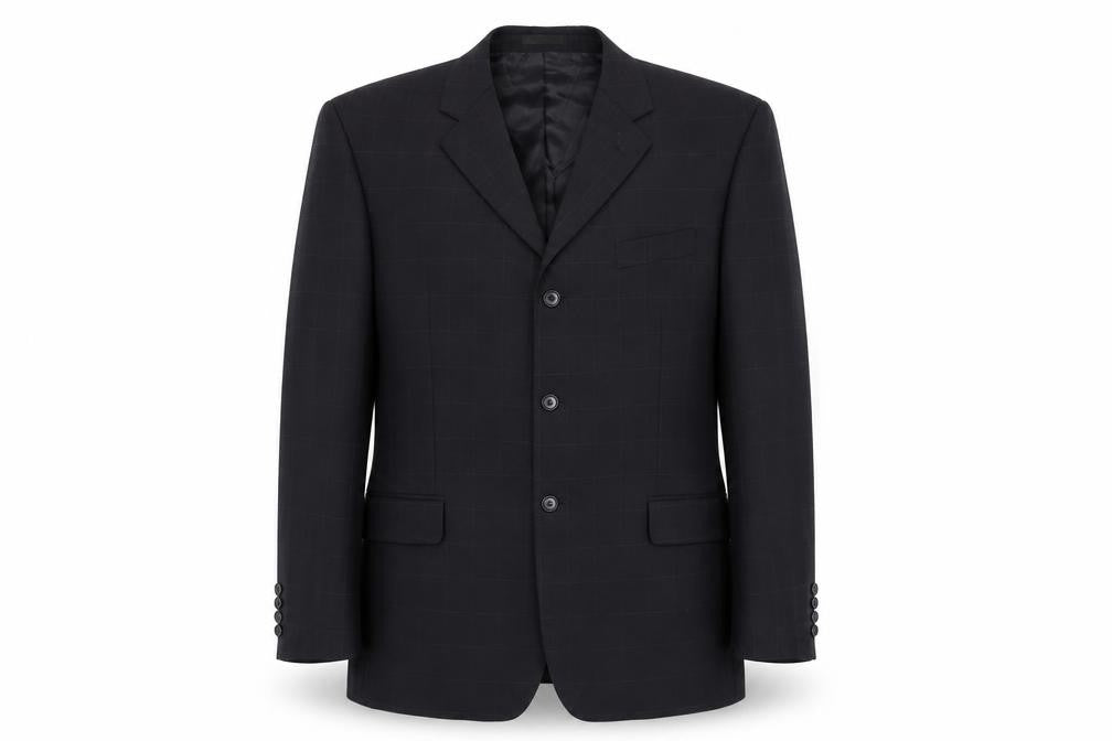 Mens UK Size 44 BHS Regular Blue Suit Jacket