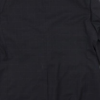Mens UK Size 44 BHS Regular Blue Suit Jacket