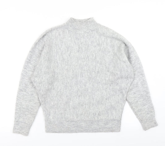 Primark Womens Grey  Knit Pullover Jumper Size 2XS