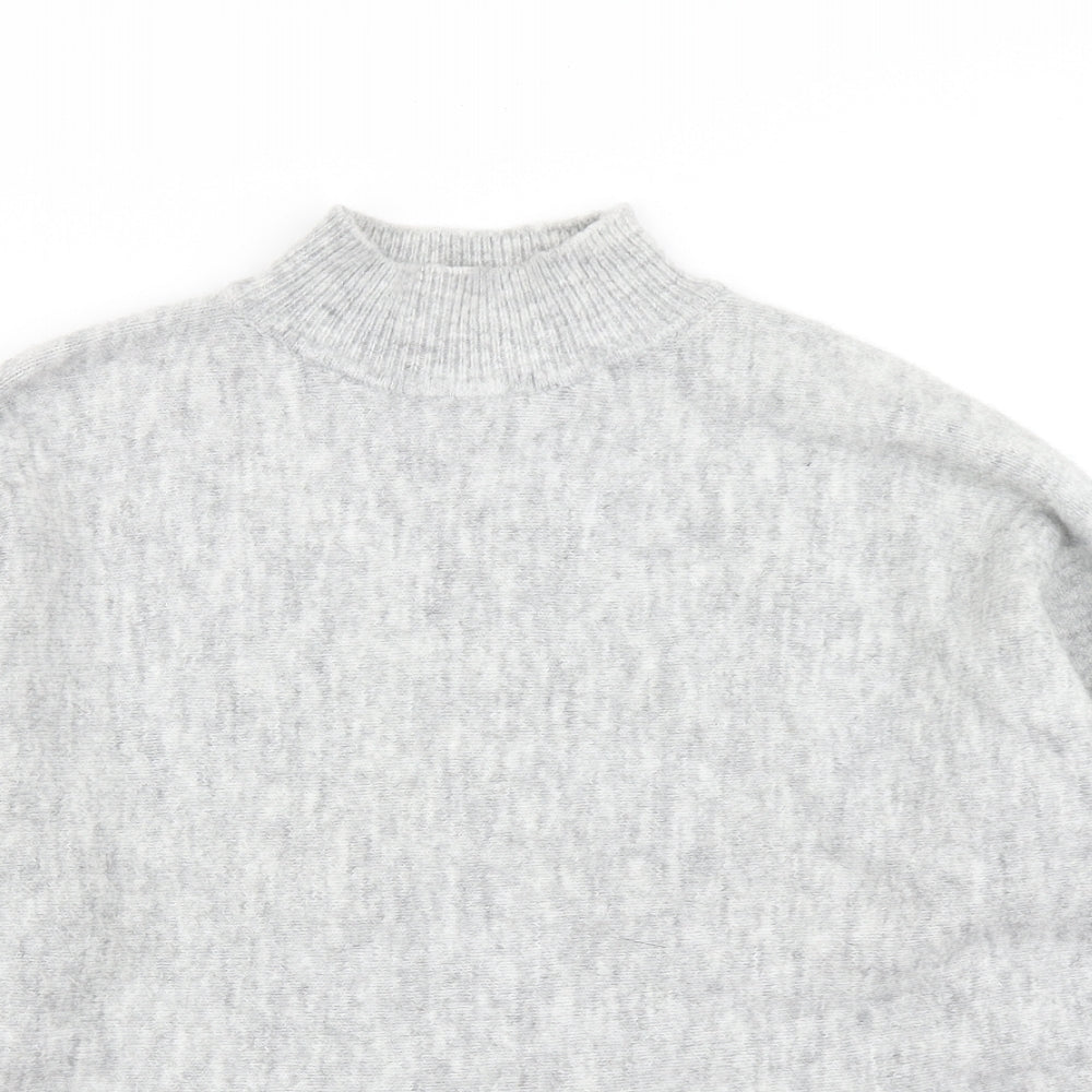 Primark Womens Grey  Knit Pullover Jumper Size 2XS
