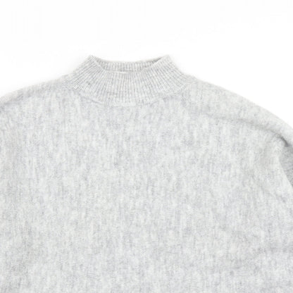 Primark Womens Grey  Knit Pullover Jumper Size 2XS