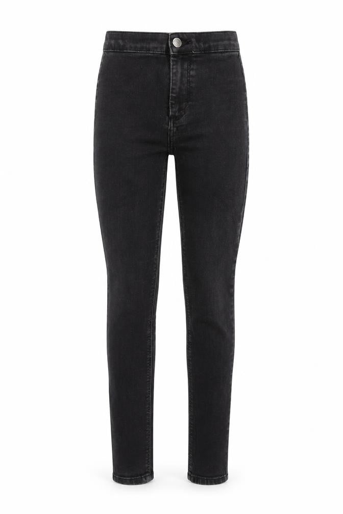 Womens UK Size 25 in Topshop Regular Fit Skinny Black Jeans