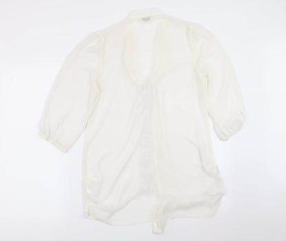 Miss Selfridge Womens White   Basic Blouse Size 12