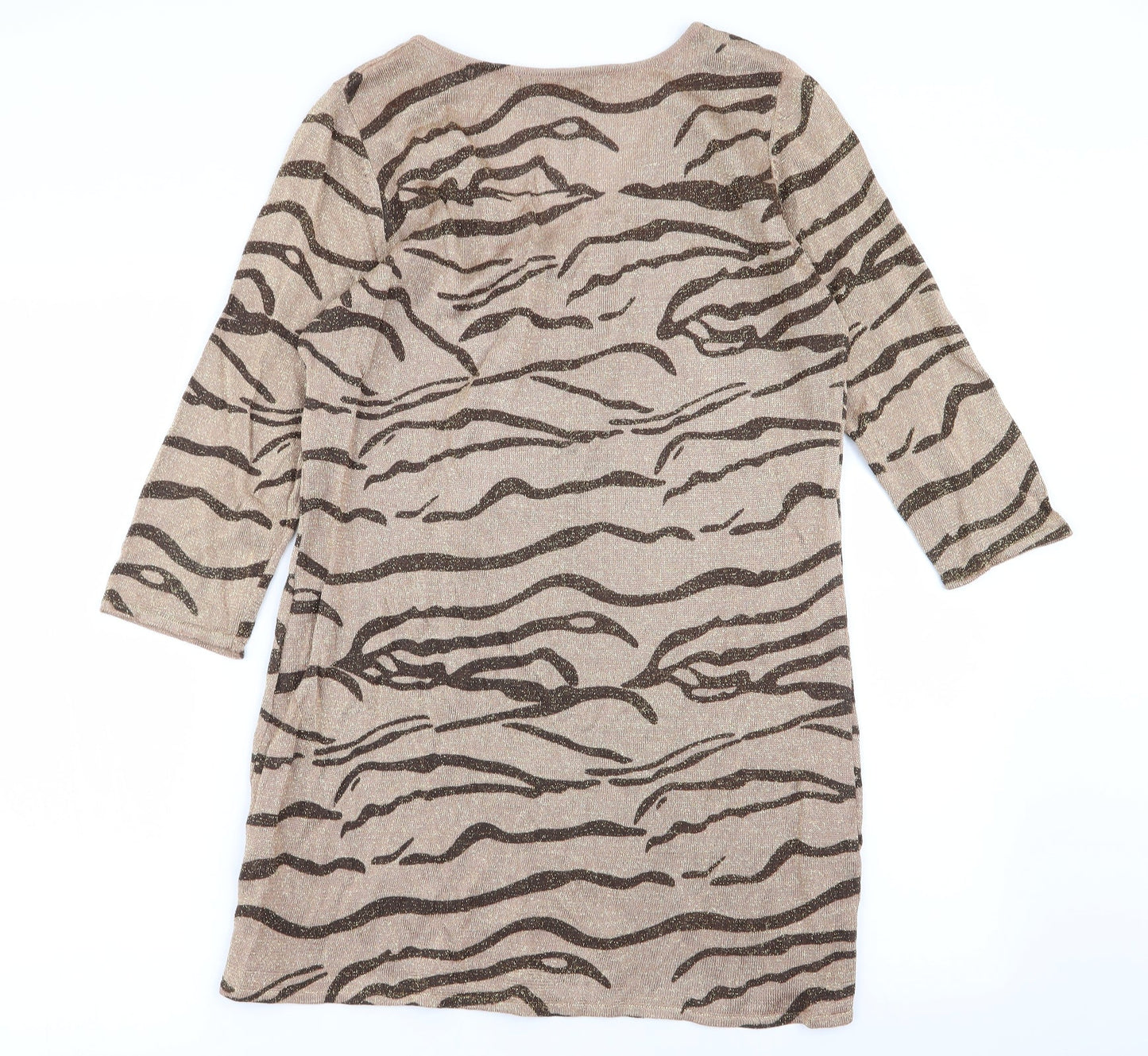 sky designs Womens Multicoloured Animal Print  Fit & Flare  Size S