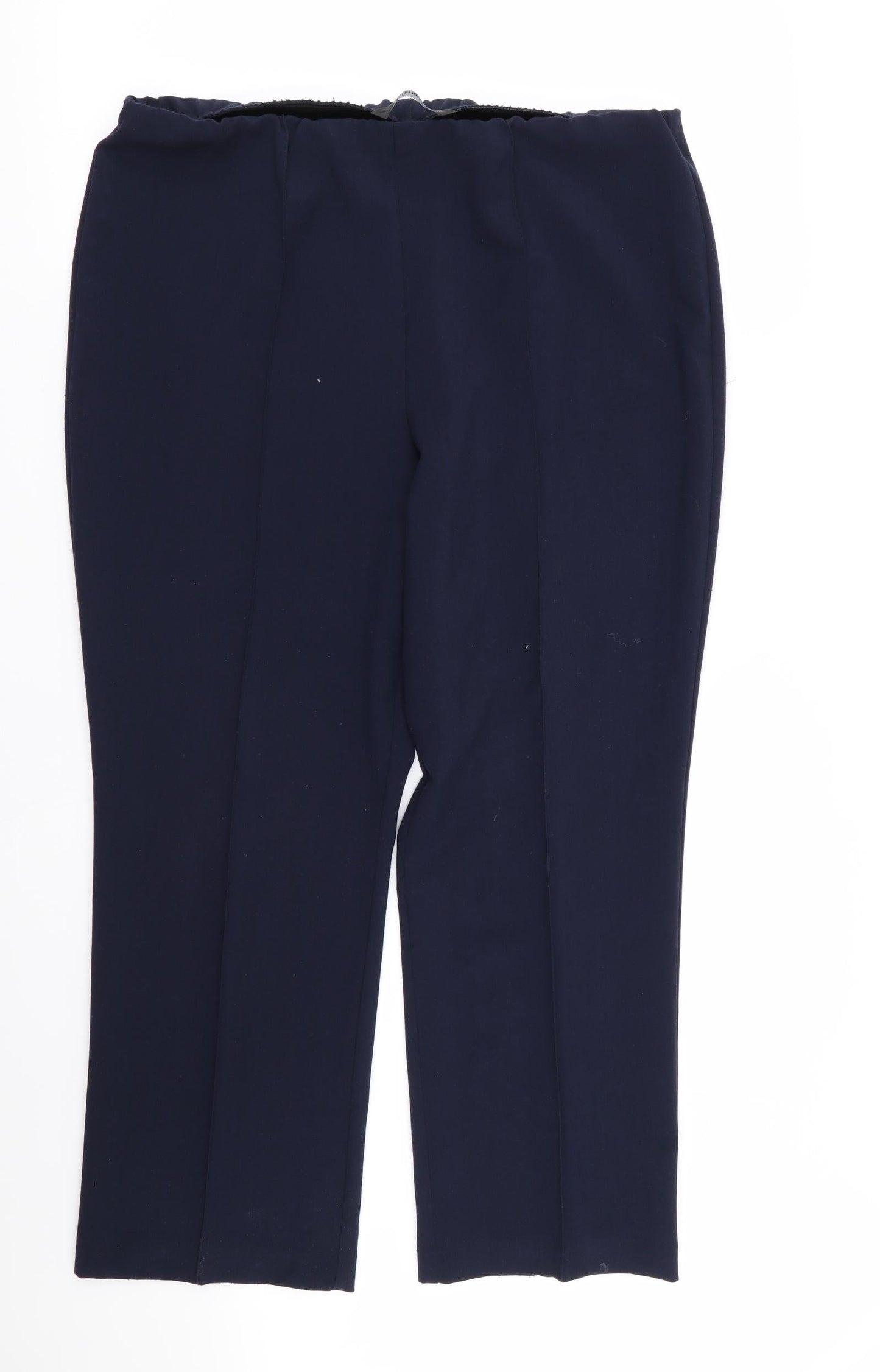 Womens UK Size 16 bonmarche Regular Fit  Blue Trousers