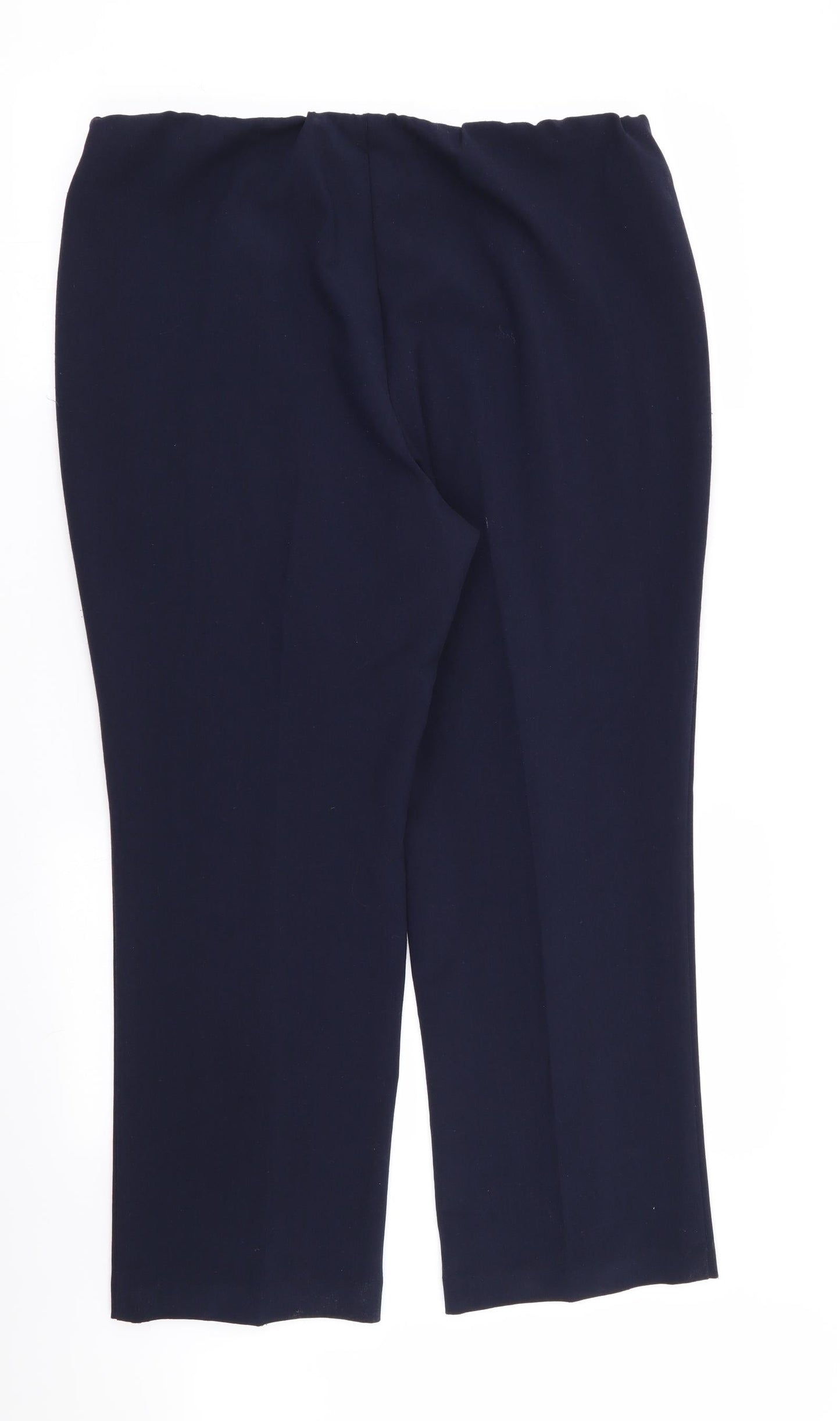 Womens UK Size 16 bonmarche Regular Fit  Blue Trousers