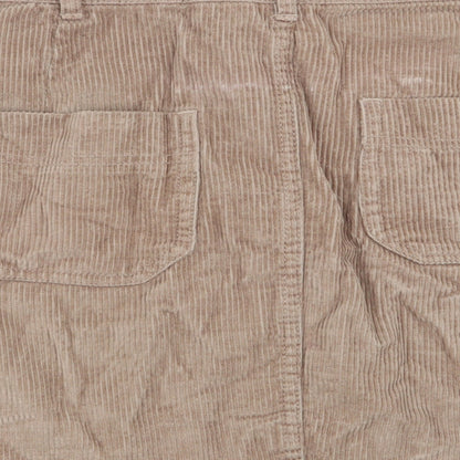 STR Womens Brown   Flare Skirt Size 12