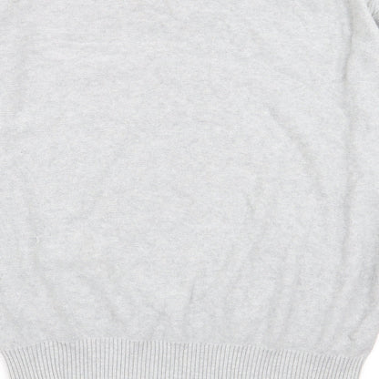 Le Breve Mens Grey   Pullover Jumper Size L