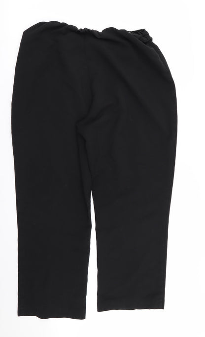 Womens UK Size 16 arista Regular Fit  Black Trousers