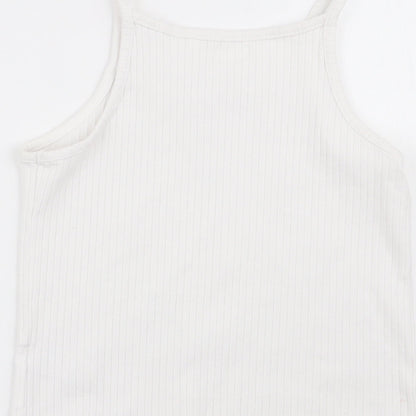 NEXT Girls White   Camisole Tank Size 11 Years