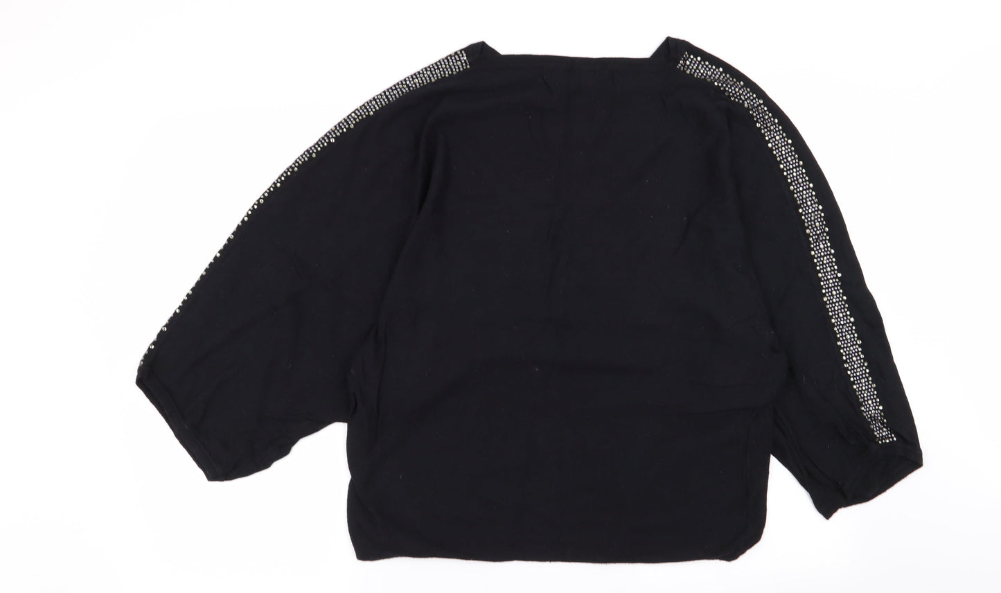 Womens UK Size M NEXT Black Pullover Jumper