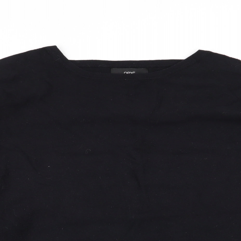 Womens UK Size M NEXT Black Pullover Jumper