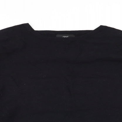 Womens UK Size M NEXT Black Pullover Jumper