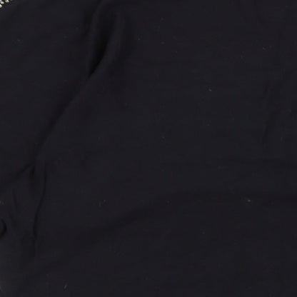 Womens UK Size M NEXT Black Pullover Jumper